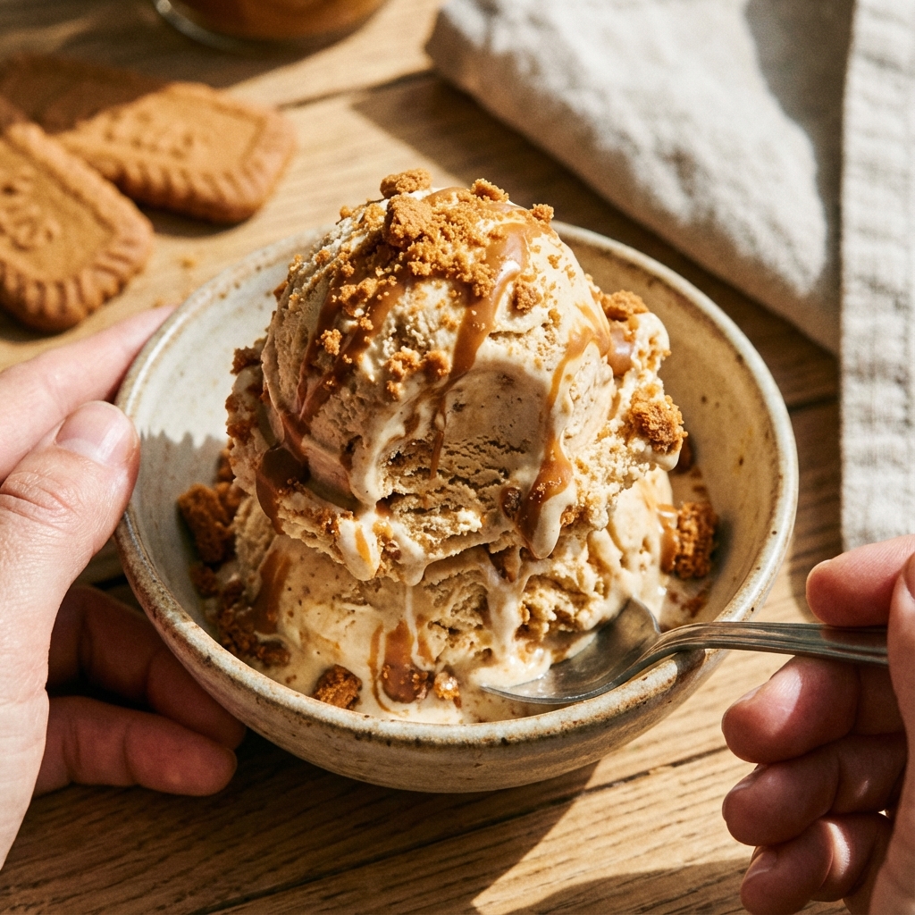 Biscoff Blast Ice Cream